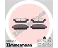 ZIMMERMANN Sada brzdovch destiek - kotouov brzda ‐ ZIM 25096.165.1