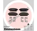 ZIMMERMANN Sada brzdovch destiek kotouov brzdy ‐ ZIM 25096.165.2