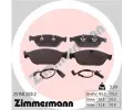 ZIMMERMANN Sada brzdovch destiek ‐ ZIM 25158.200.2