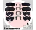 Sada brzdovch destiek ZIMMERMANN ‐ ZIM 25205.170.2
