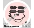 ZIMMERMANN Sada brzdovch destiek ‐ ZIM 25214.175.2