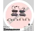 ZIMMERMANN Sada brzdovch destiek ‐ ZIM 25214.175.6