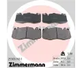 Sada brzdovch destiek ZIMMERMANN ‐ ZIM 25300.190.1