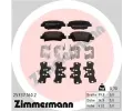 Sada brzdovch destiek ZIMMERMANN ‐ ZIM 25337.160.2