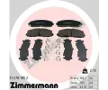 ZIMMERMANN Sada brzdovch destiek ‐ ZIM 25378.185.2