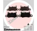ZIMMERMANN Sada brzdovch destiek ‐ ZIM 25512.175.1