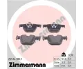ZIMMERMANN Sada brzdovch destiek ‐ ZIM 25514.180.1