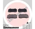 ZIMMERMANN Sada brzdovch destiek ‐ ZIM 25528.150.1