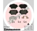 ZIMMERMANN Sada brzdov�ch desti�ek&nbsp;&dash;&nbsp;ZIM 25617.185.2