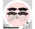 Sada brzdovch destiek ZIMMERMANN ‐ ZIM 25632.165.2