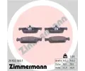 Sada brzdovch destiek ZIMMERMANN ‐ ZIM 25702.180.1