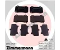 Sada brzdovch destiek ZIMMERMANN ‐ ZIM 25743.150.1