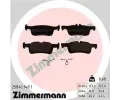 ZIMMERMANN Sada brzdovch destiek ‐ ZIM 25841.140.1