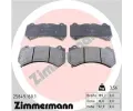Sada brzdovch destiek ZIMMERMANN ‐ ZIM 25849.160.1
