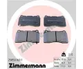 ZIMMERMANN Sada brzdovch destiek ‐ ZIM 25850.160.1