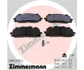 ZIMMERMANN Sada brzdovch destiek rd:z ‐ ZIM 25861.970.2