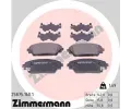 ZIMMERMANN Sada brzdovch destiek ‐ ZIM 25875.160.1