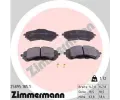 ZIMMERMANN Sada brzdovch destiek ‐ ZIM 25895.185.1