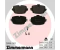 Sada brzdovch destiek ZIMMERMANN ‐ ZIM 25998.170.1