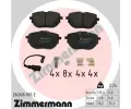 ZIMMERMANN Sada brzdovch destiek ‐ ZIM 26268.180.2