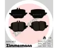 Sada brzdovch destiek ZIMMERMANN ‐ ZIM 26374.165.1