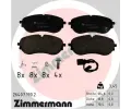 Sada brzdovch destiek ZIMMERMANN ‐ ZIM 26407.190.2