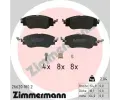 Sada brzdovch destiek ZIMMERMANN ‐ ZIM 26620.180.2