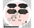 Sada brzdovch destiek ZIMMERMANN ‐ ZIM 26695.180.2