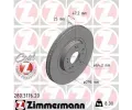 Brzdov kotou ZIMMERMANN ‐ ZIM 280.3176.20