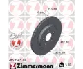 Brzdov kotou ZIMMERMANN ‐ ZIM 285.3545.20