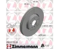 Brzdový kotouč ZIMMERMANN ‐ ZIM 290.2272.20  Brzdový kotouč ZIMMERMANN ‐ ZIM 290.2272.20