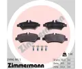 Sada brzdovch destiek ZIMMERMANN ‐ ZIM 29190.195.1