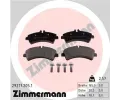 ZIMMERMANN Sada brzdovch destiek - kotouov brzda ‐ ZIM 29217.205.1