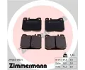 ZIMMERMANN Sada brzdovch destiek kotouov brzdy ‐ ZIM 29581.190.1
