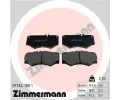 Sada brzdovch destiek ZIMMERMANN ‐ ZIM 29784.180.1