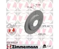 Brzdov kotou ZIMMERMANN ‐ ZIM 320.3815.20