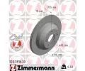 Brzdov kotou ZIMMERMANN ‐ ZIM 320.3816.20