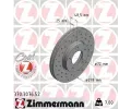 ZIMMERMANN Brzdov kotou drkovan SPORT COAT Z - 278 mm ‐ ZIM 370.3076.52