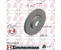 Brzdov kotou ZIMMERMANN ‐ ZIM 370.4400.20