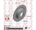 ZIMMERMANN Brzdov kotou COAT Z - 302 mm ‐ ZIM 380.2112.20
