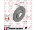 ZIMMERMANN Brzdov kotou COAT Z - 276 mm ‐ ZIM 380.2170.20