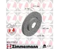 Brzdov kotou ZIMMERMANN ‐ ZIM 380.2170.52