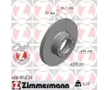 ZIMMERMANN Brzdov kotou COAT Z - 278 mm ‐ ZIM 400.1052.20