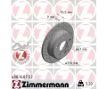 Brzdový kotouč ZIMMERMANN ‐ ZIM 400.1407.52 Brzdový kotouč ZIMMERMANN ‐ ZIM 400.1407.52