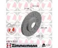 Brzdov kotou ZIMMERMANN ‐ ZIM 400.1435.52
