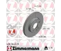 Brzdový kotouč ZIMMERMANN ‐ ZIM 400.3643.20  Brzdový kotouč ZIMMERMANN ‐ ZIM 400.3643.20