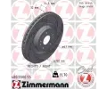 ZIMMERMANN Brzdov kotou BLACK Z 350 mm ‐ ZIM 400.5500.55