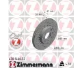 ZIMMERMANN Brzdov kotou drkovan SPORT COAT Z - 256 mm ‐ ZIM 430.1466.52