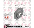 ZIMMERMANN Brzdov kotou COAT Z - 240 mm ‐ ZIM 430.1484.20