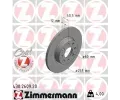 ZIMMERMANN Brzdov kotou COAT Z - 257 mm ‐ ZIM 430.2609.20